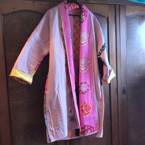 Spring Patchwork Reversible Coat